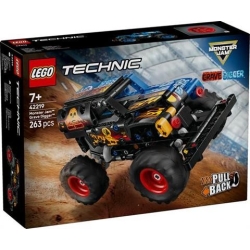 Klocki LEGO 42219 Monster Jam Grave Digger Ogień i lód TECHNIC